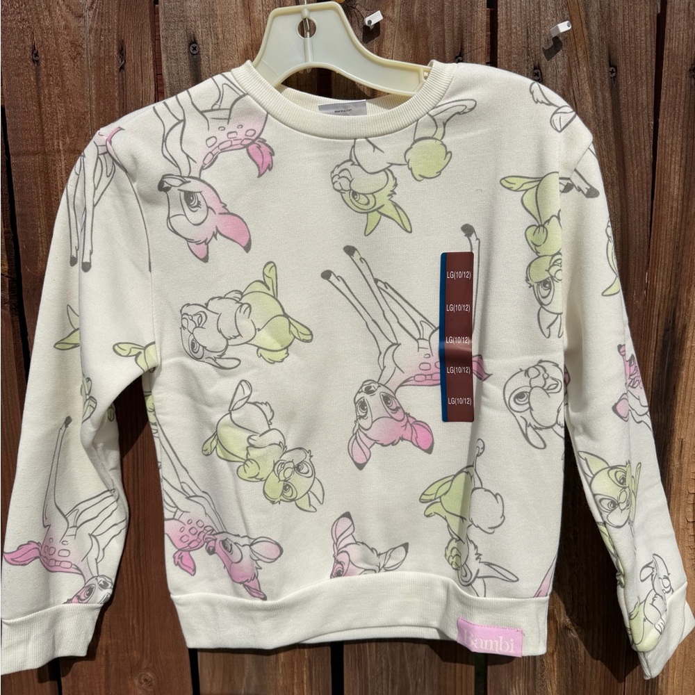 Disney Bambi Pastel Print Sweater